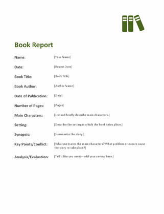 book report com