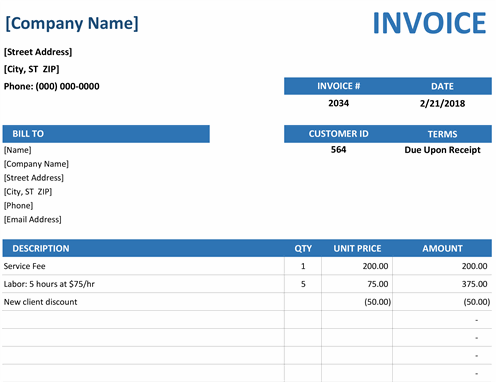 Company Invoice Template from binaries.templates.cdn.office.net