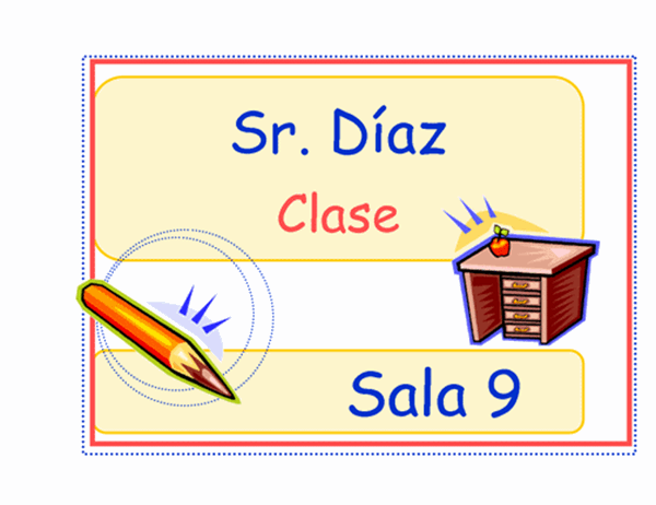 Símbolo de clase (primaria)