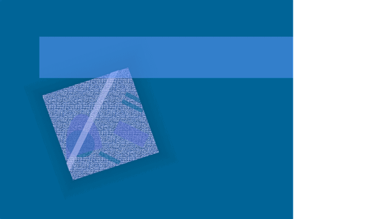 Plantilla de diseño de ondas azules