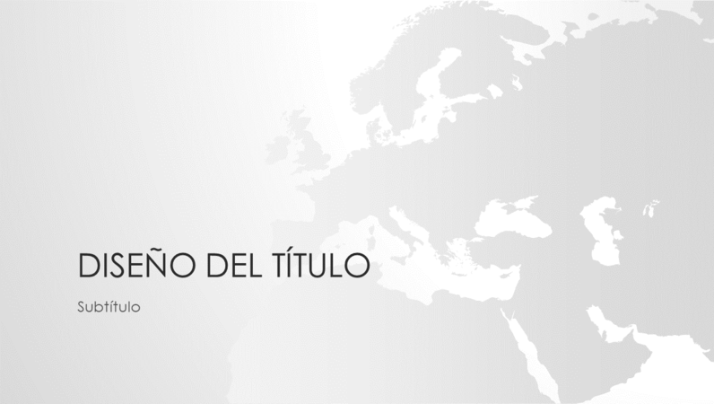 Serie de mapas del mundo, presentación del continente europeo (pantalla panorámica) Serie de mapas del mundo, presentación del continente europeo (pantalla panorámica)