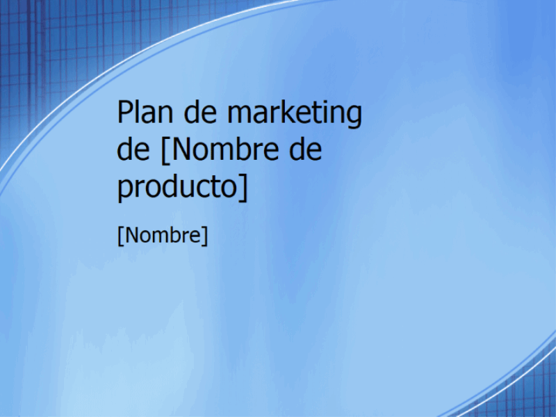 Presentación de plan de marketing
