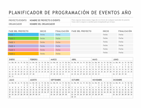 Planificador De Eventos