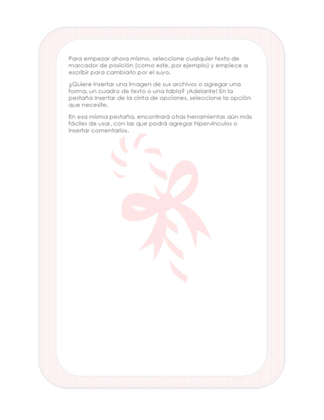 Diseño de fondo navideño (con marca de agua de bastón de caramelo) Diseño de fondo navideño (con marca de agua de bastón de caramelo)