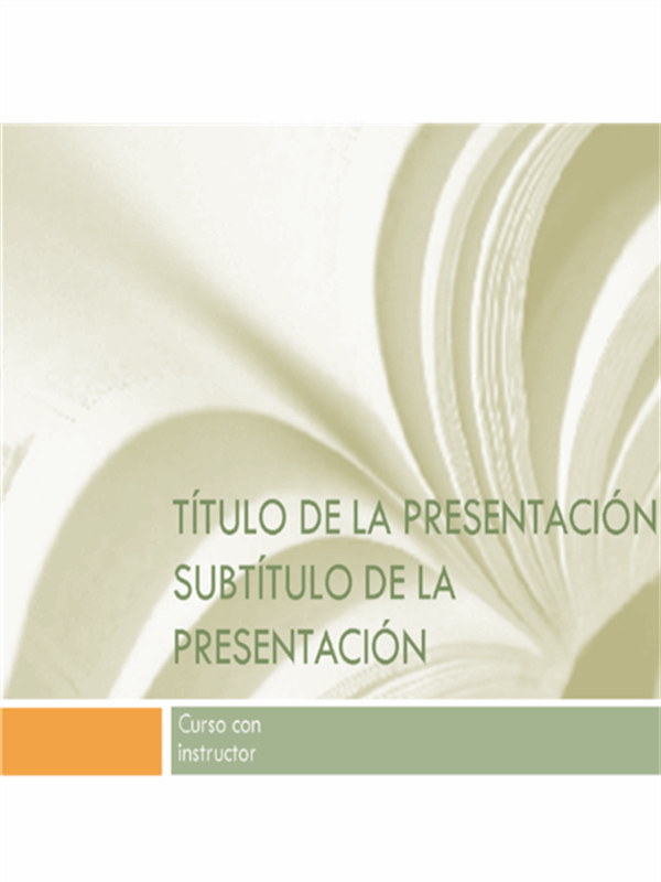 Presentación académica para cursos universitarios (diseño de libro de texto)