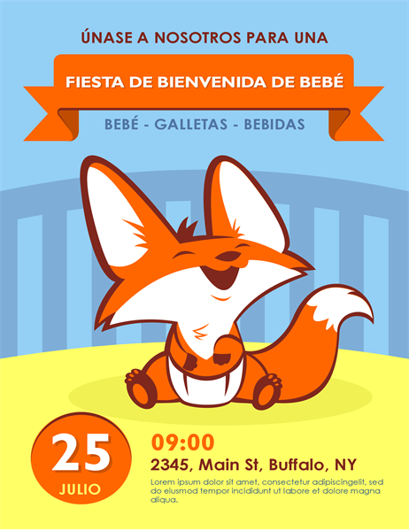 Octavilla de fiesta de bienvenida para bebé («sip and see») Octavilla de fiesta de bienvenida para bebé («sip and see»)