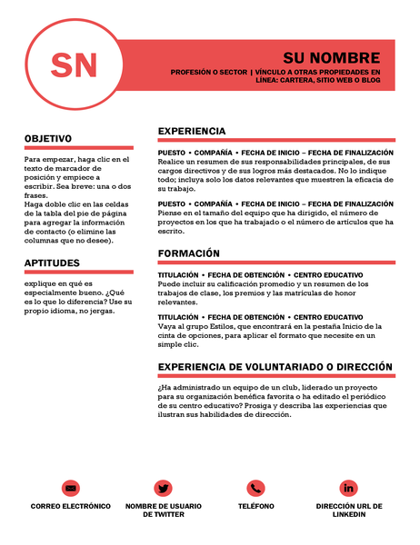 Currículum vítae impecable diseñado por MOO Currículum vítae impecable diseñado por MOO
