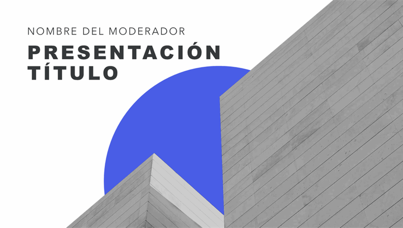 Presentación moderna oscura Presentación moderna oscura