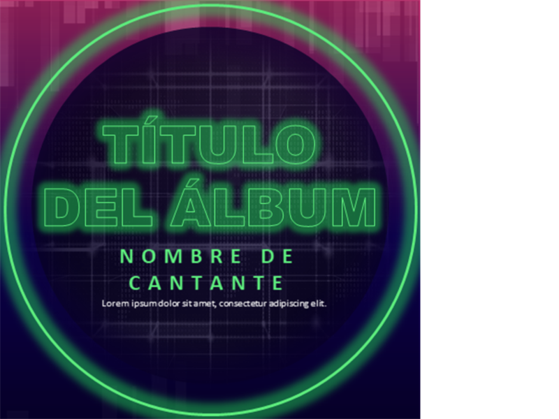 Portada de álbum de música electrónica de baile (EDM) Portada de álbum de música electrónica de baile (EDM)
