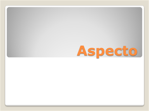 Aspecto Aspecto