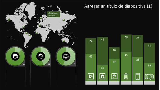 Gráfico de infografía global