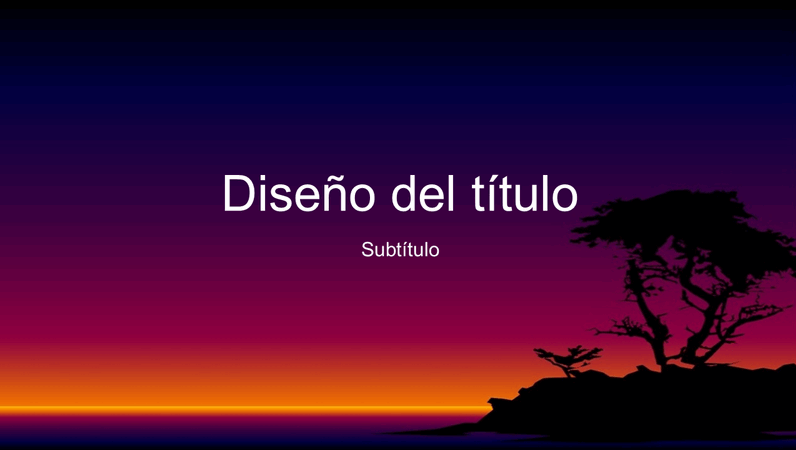 Diapositivas de diseño de una isla Diapositivas de diseño de una isla