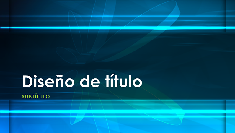 Diapositivas de diseño Átomo azul Diapositivas de diseño Átomo azul