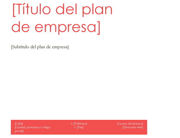 Plan De Negocios