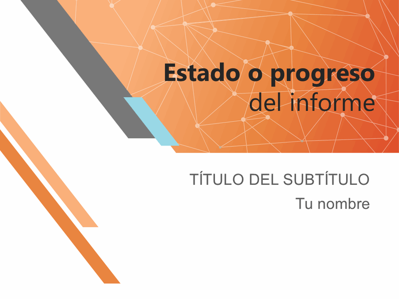 Informe de estado del proyecto Informe de estado del proyecto