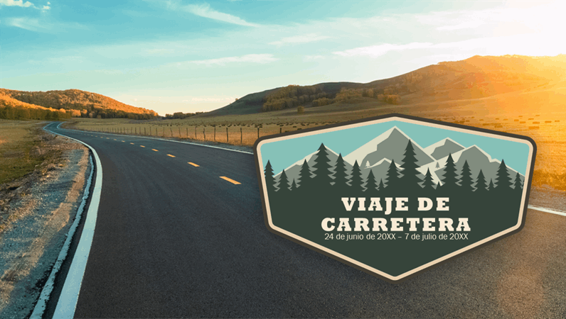 Álbum de fotos de viaje por carretera Álbum de fotos de viaje por carretera
