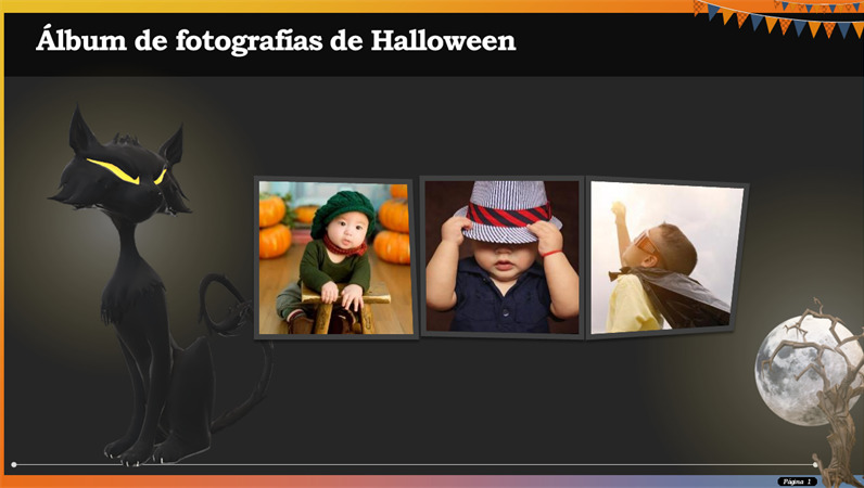 Álbum de fotos de Halloween Álbum de fotos de Halloween