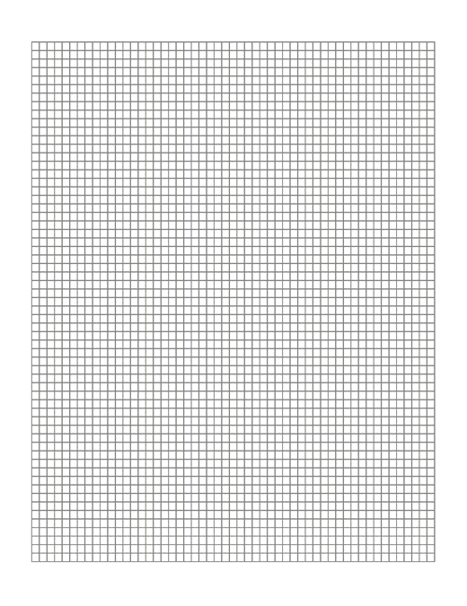 carta millimetrata excel