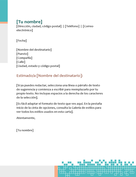 Membrete técnico minimalista Membrete técnico minimalista