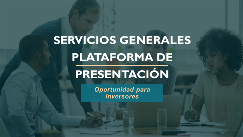 Plataforma de presentación de servicios profesionales Plataforma de presentación de servicios profesionales