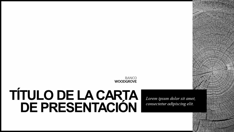 Presentación minimalista Presentación minimalista