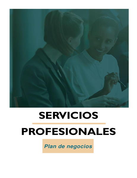 Plan de negocios de servicios profesionales Plan de negocios de servicios profesionales