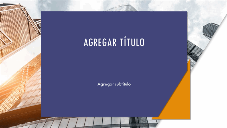 Presentación clásica y moderna en diseño de bloque Presentación clásica y moderna en diseño de bloque