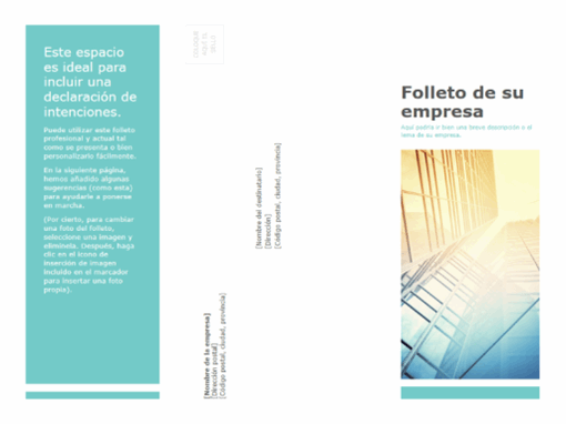 Folleto (empresarial) Folleto (empresarial)