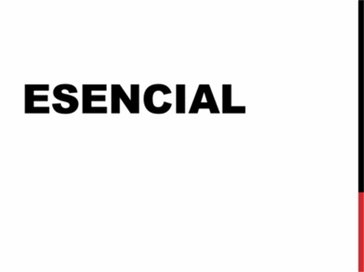 Esencial Esencial