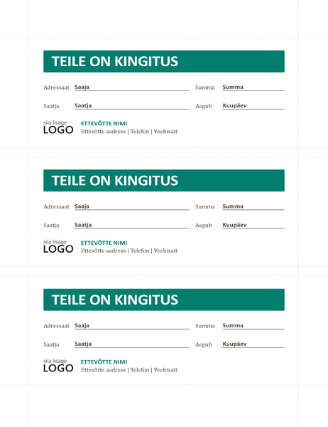 Kinkekaart Kinkekaart