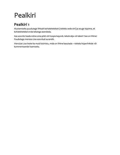 Kujundus Näitajad (tühi) Kujundus Näitajad (tühi)