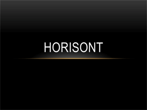 Horisont