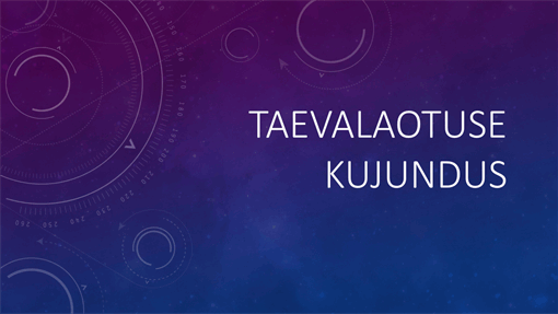 Taevalaotuse kujundus Taevalaotuse kujundus