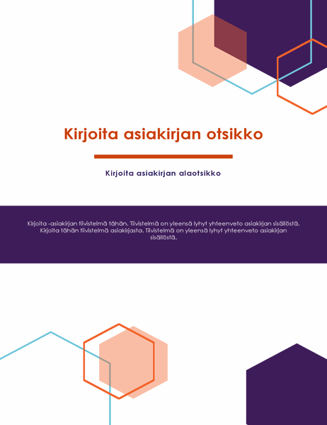 Raportti (johtaja-aiheinen rakenne) Raportti (johtaja-aiheinen rakenne)