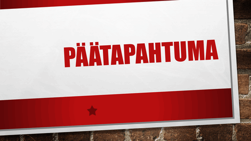 Päätapahtuma Päätapahtuma