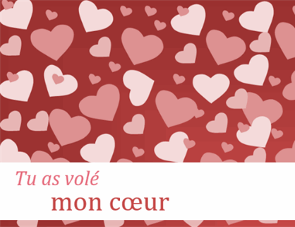 Cartes de Saint-Valentin Cartes de Saint-Valentin