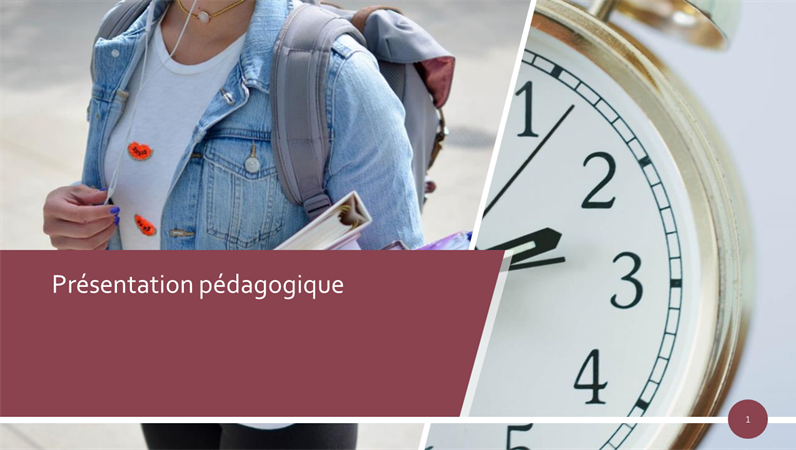 Présentation pédagogique Présentation pédagogique