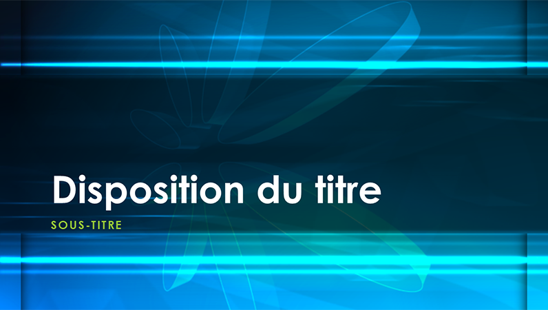 Diapositives Atome bleu Diapositives Atome bleu