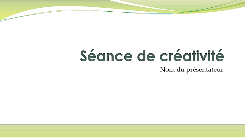 Présentation de séance de réflexion d’entreprise Présentation de séance de réflexion d’entreprise