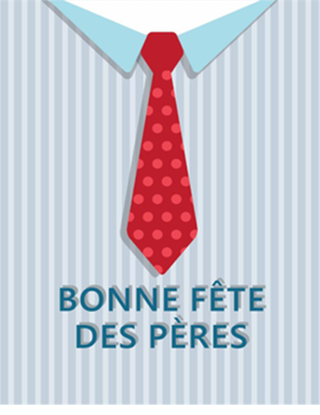 Carte de fête des Pères (pêche, pliable en quatre) Carte de fête des Pères (pêche, pliable en quatre)