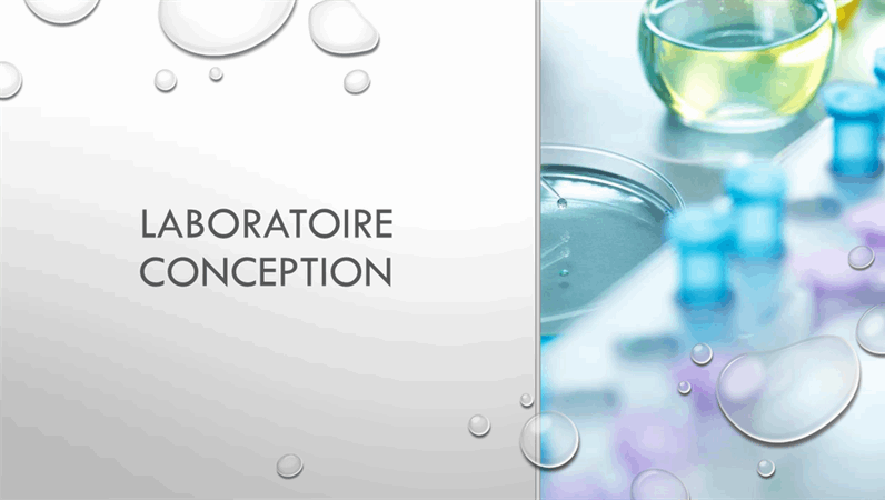 Conception pour laboratoires Conception pour laboratoires