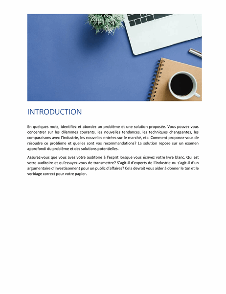 Livre blanc Livre blanc