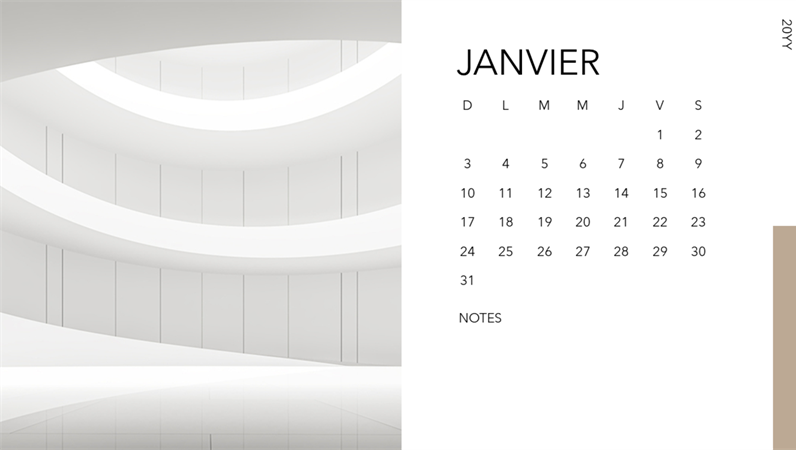 Calendrier photo Architecture Calendrier photo Architecture