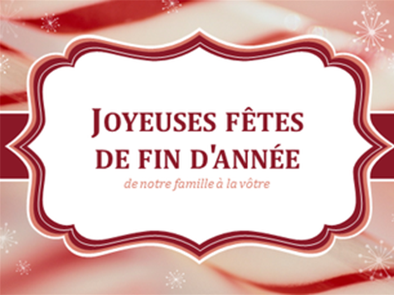 Cartes avec cannes de Noël (2 par page) Cartes avec cannes de Noël (2 par page)