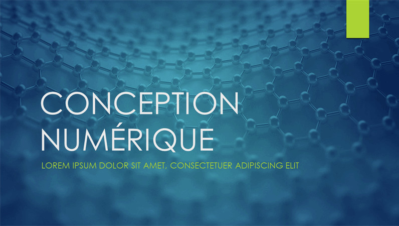Conception numérique Conception numérique