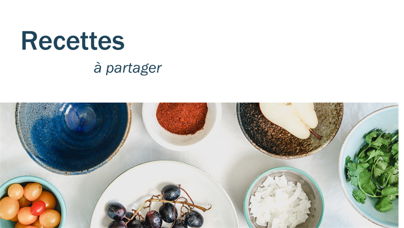 Livre de recettes Livre de recettes