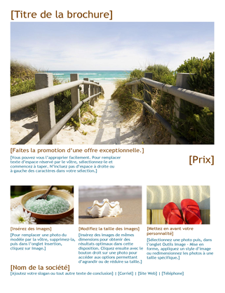 Brochure de voyage Brochure de voyage