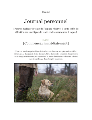Journal personnel