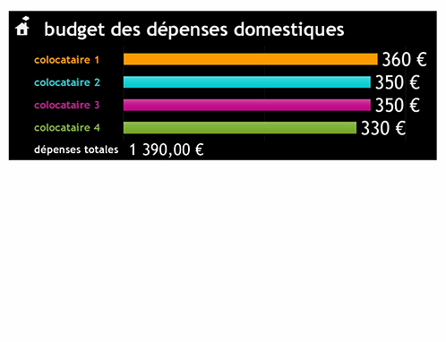 Budget des dépenses domestiques