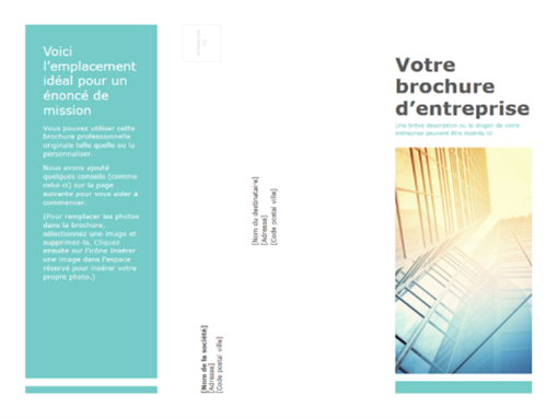 Brochure (professionnelle) Brochure (professionnelle)